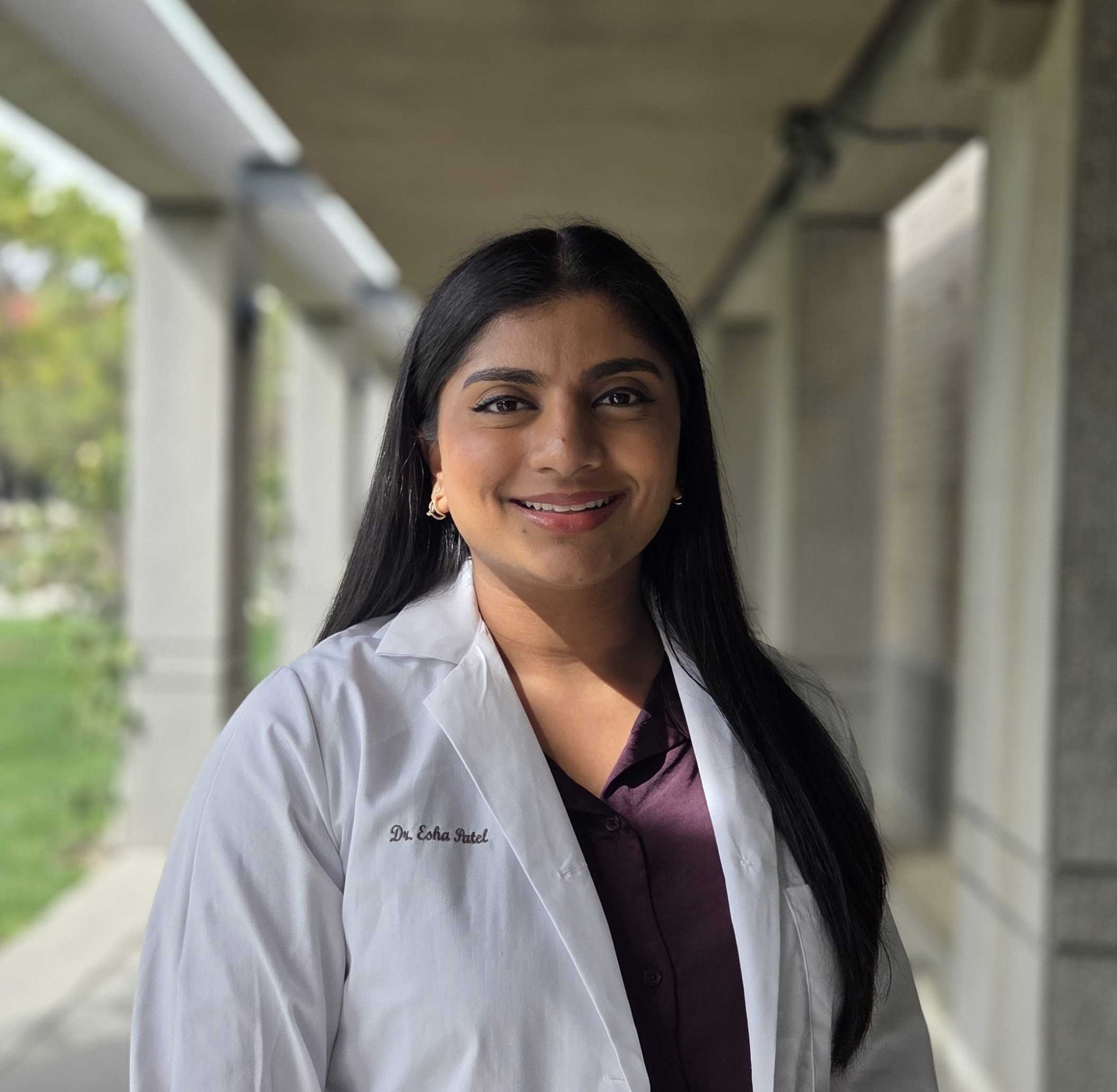 Dr. Esha Patel, Orthodontist at Coastal Kids Dentistry & Orthodontics.